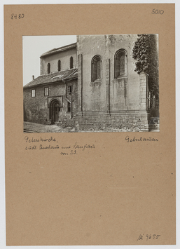 Vorschaubild Gelnhausen: Peterskirche, südliches Querhaus und Langhaus von Südosten